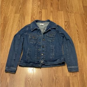 Women’s jacket casual size S brand ros&Ali color blue long sleeve